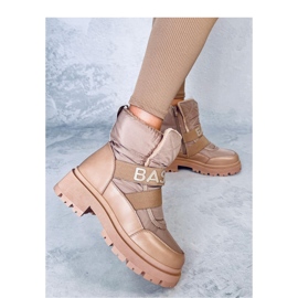 Little Khaki women's snow boots - Inello brown 2