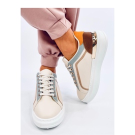 Duries Beige women's sneakers - Inello 1