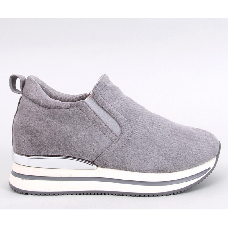 Boult Gray hidden wedge shoes - Inello grey 1