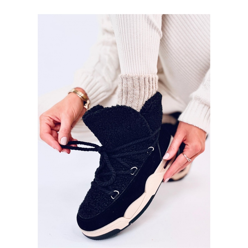 Remal Black insulated snow boots - Inello 2