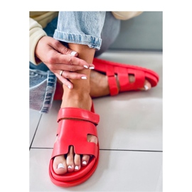 Tawny Orange women's flip-flops sandal - Inello 2