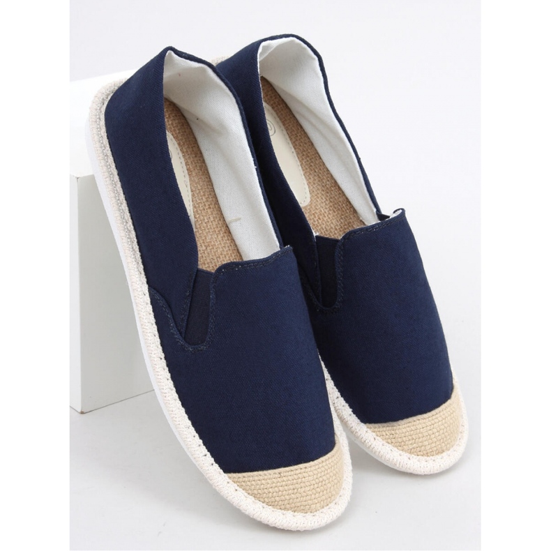Alba Navy women's espadrilles - Inello 1