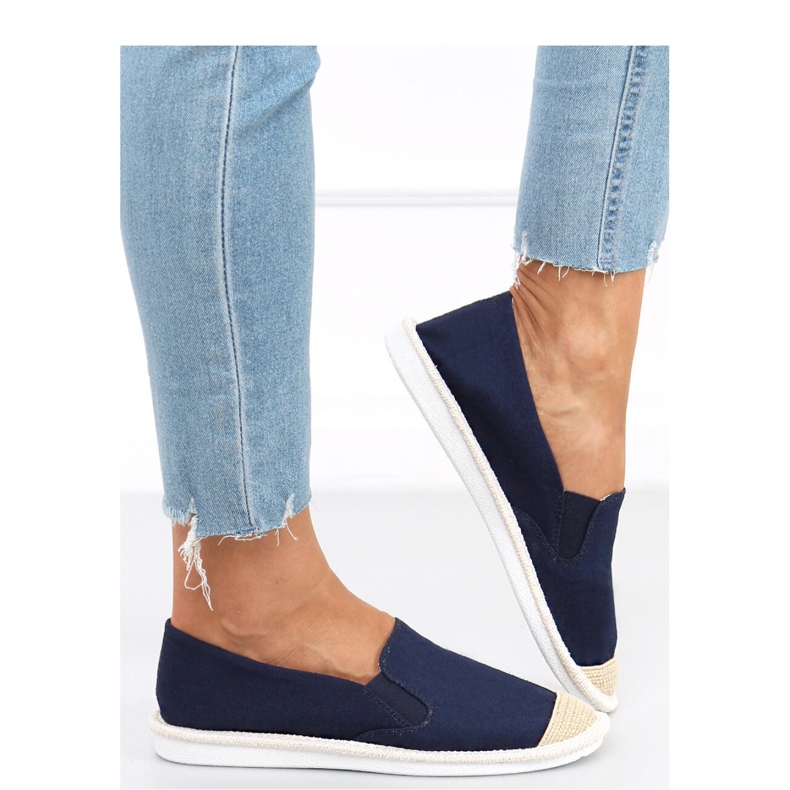 Alba Navy women's espadrilles - Inello 2
