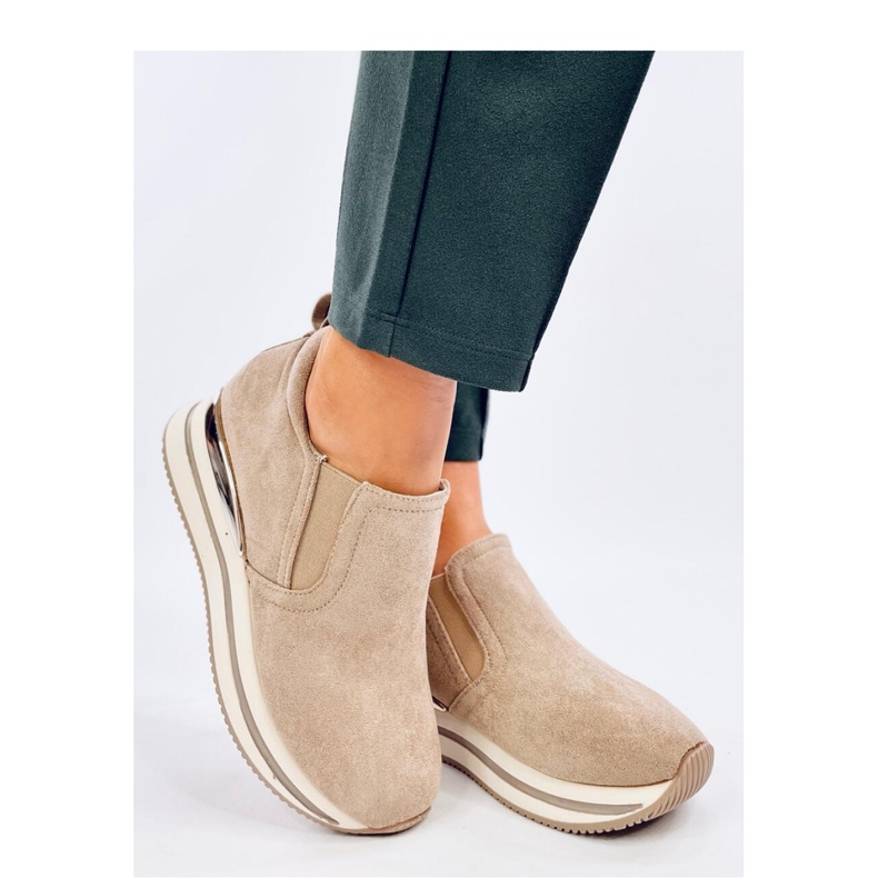 Boult Beige hidden wedge shoes - Inello 1