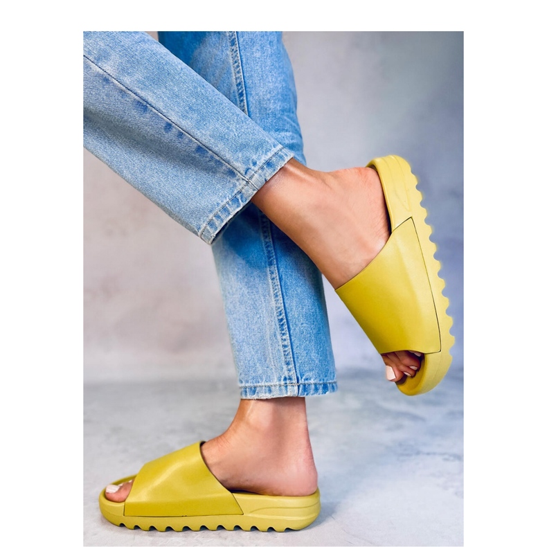 Kolb Green women's flip-flops sandal - Inello 1