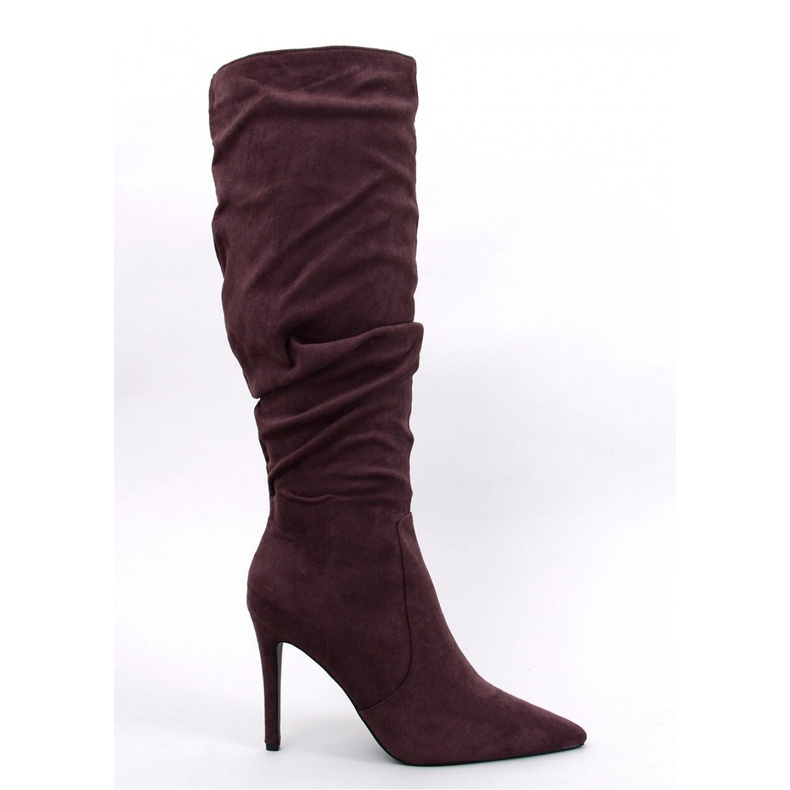 Classic high heel boots Danielle Brown - Inello 1
