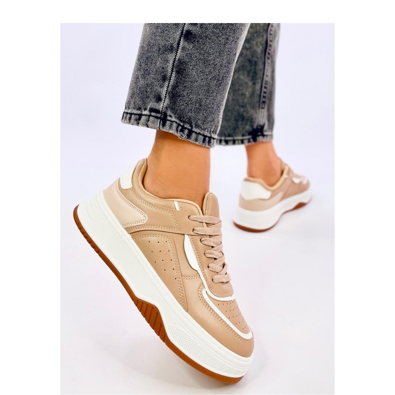 Moriau Camel women's sneakers - Inello brown 1