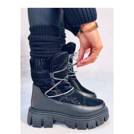 Mitrani Black women's snow boots - Inello 2