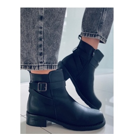 Rubio Black women's grain Chelsea boots - Inello 2