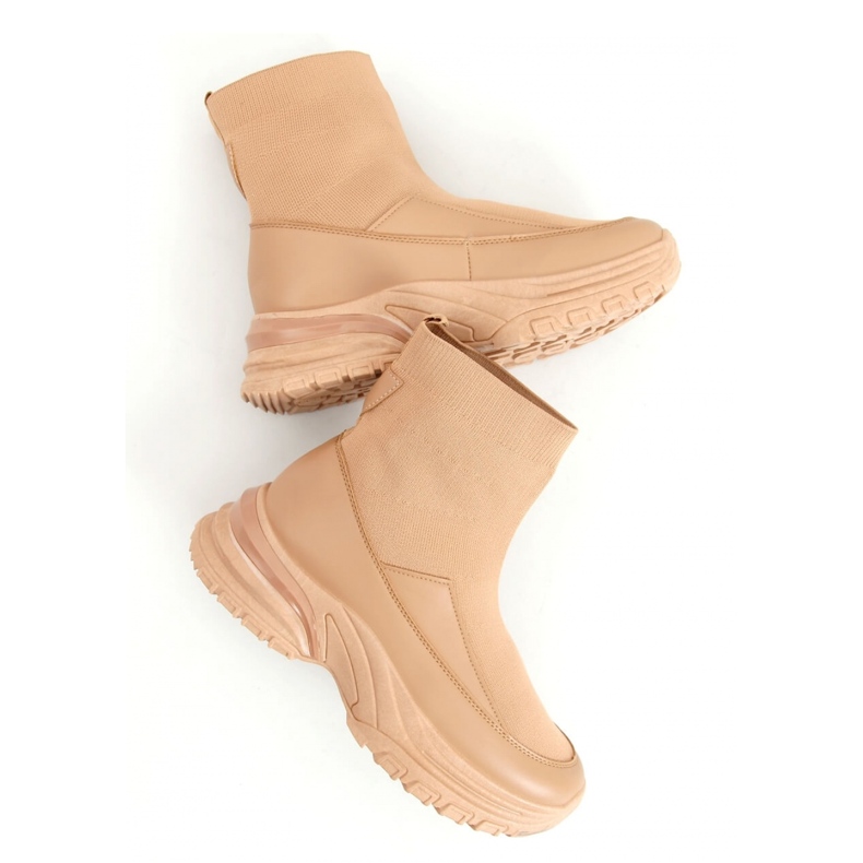 Camel ZP03 Camel sock sports shoes - Inello brown 1