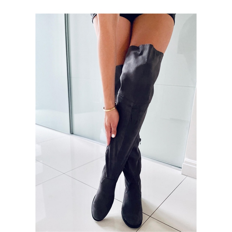 Scott Gray riding boots - Inello grey 1