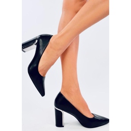 Laurents Black heel pumps - Inello 2