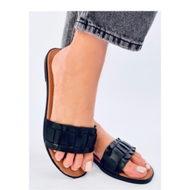 Lotts Black women's flip-flops sandal - Inello 1