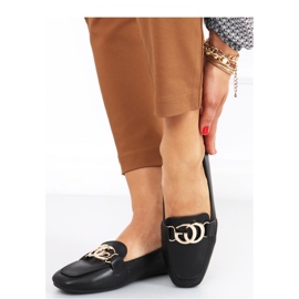 Elisa Black women's moccasins - Inello 1 Elisa Black women's moccasins - Inello 1