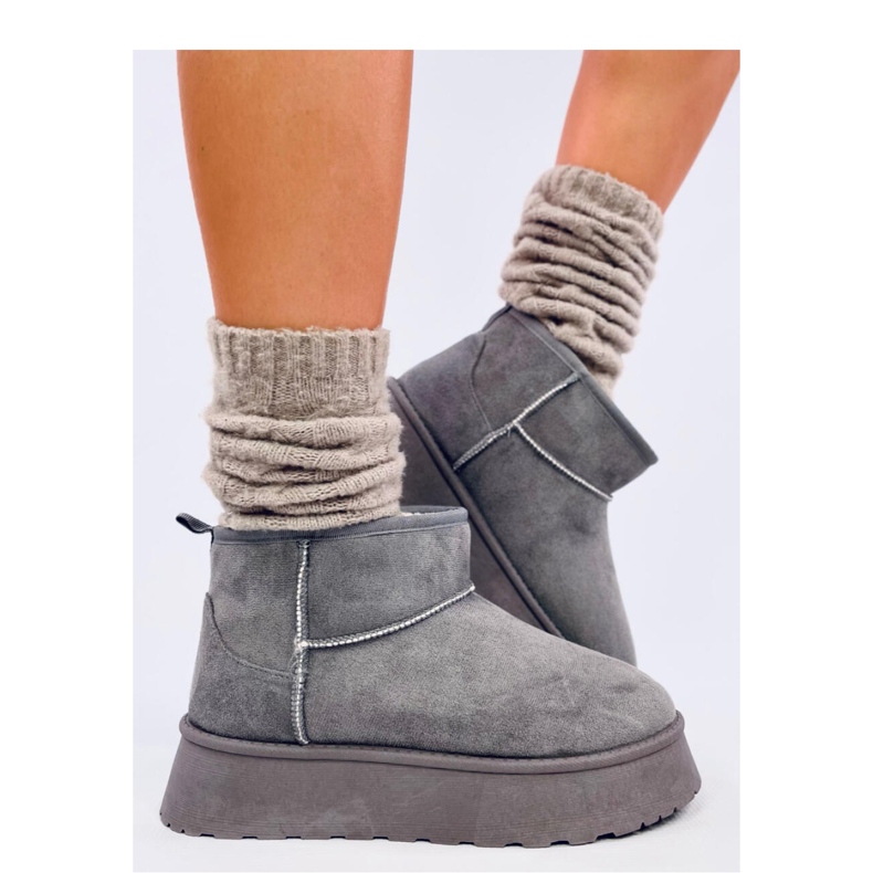 Rodmans Gray short platform shoes - Inello grey 2