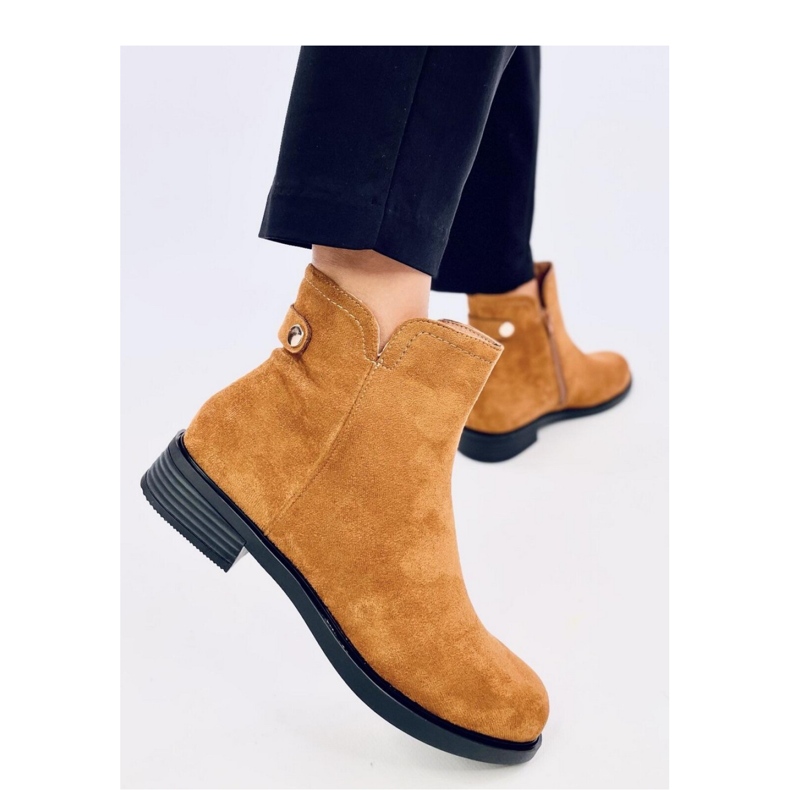 Classic women's Chelsea boots Beres Camel - Inello brown 1 Classic women's Chelsea boots Beres Camel - Inello brown 1