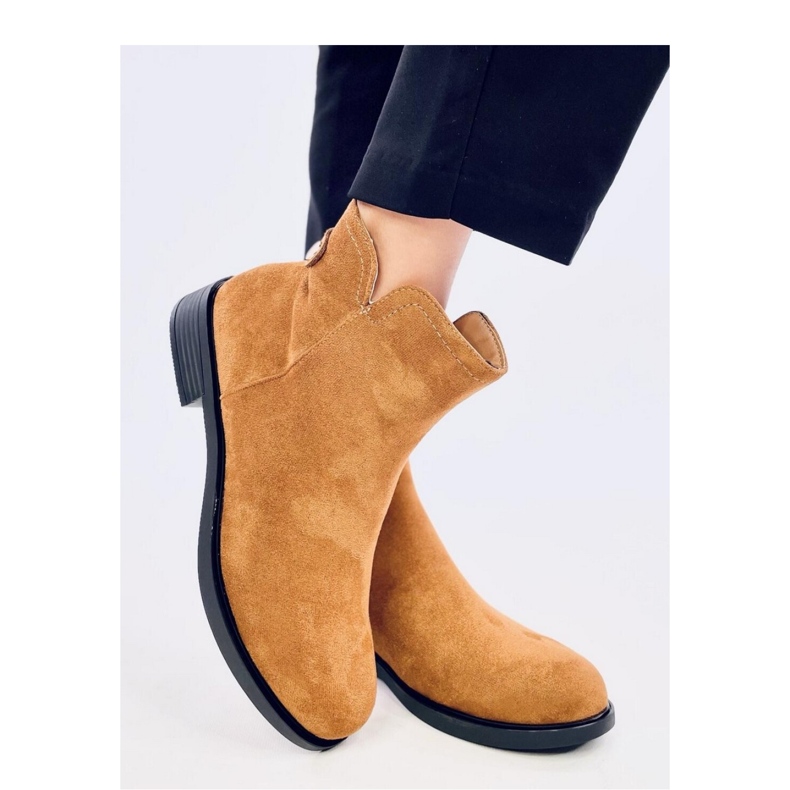 Classic women's Chelsea boots Beres Camel - Inello brown 2 Classic women's Chelsea boots Beres Camel - Inello brown 2