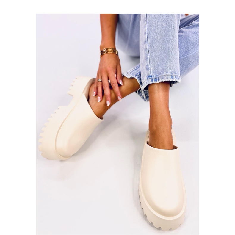 Sandal Ernest Beige foam clogs - Inello 2