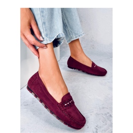 Guerra Wine women's moccasins - Inello red 1