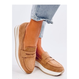 Pacifs Camel wedge loafers - Inello brown 2