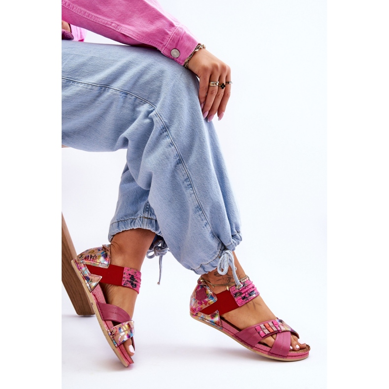 Sandals Model Maciejka 03375-44 Pink - Step in style 2