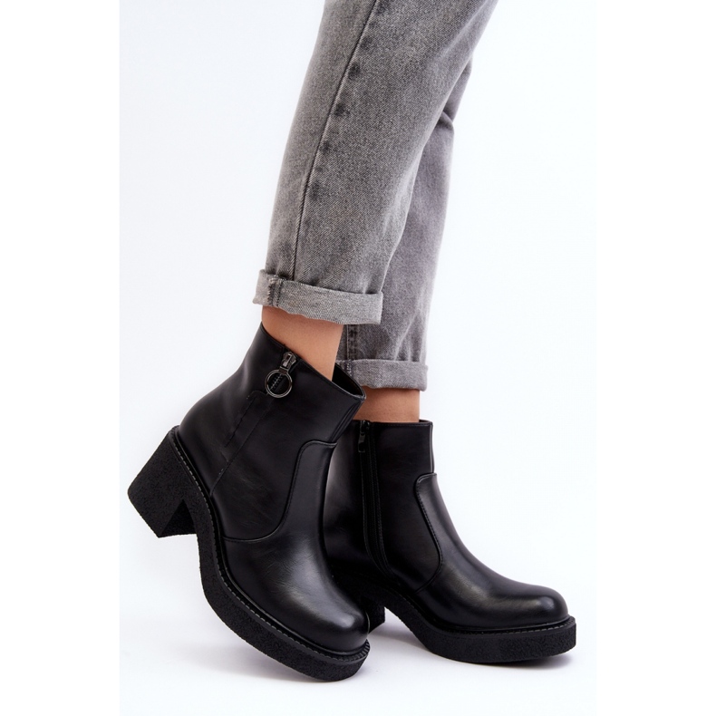 Boots Model Romella TR926 Black - Step in style 1