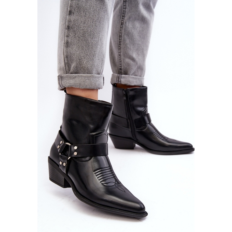 Boots Model Venosa 9369 Black - Step in style 2