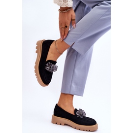 Moccasins Model Demeris 23-10863 Black - Step in style 1
