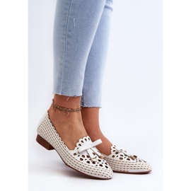 Ballet flats Model Nestavia ASA222-1 White - Step in style 1