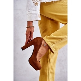 Pumps Model Soro M115 Camel Suede - Step in style brown 2