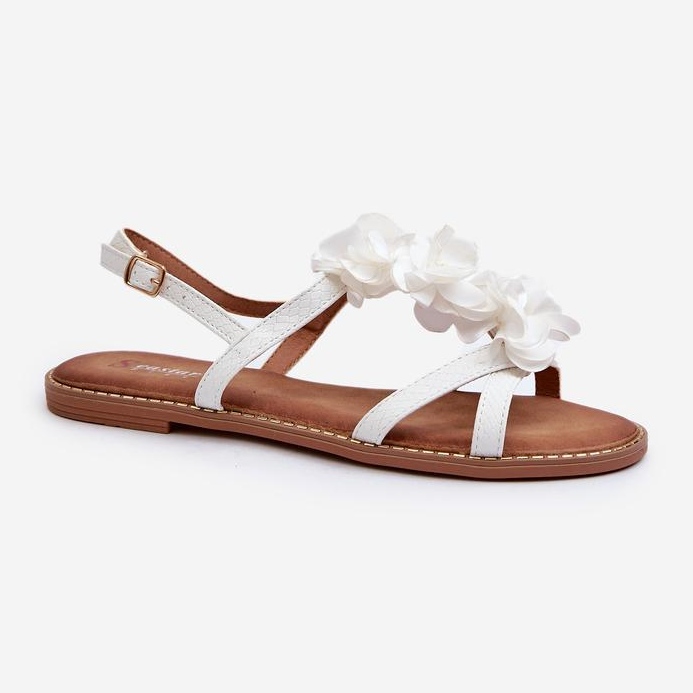 Sandals Model Abidina JL85 White - Step in style 2