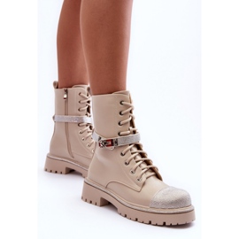 Workery boots Model Totah 52022 Beige - Step in style 2