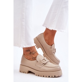 Shoes Model Loafers Rayhan 20089 Beige - Step in style 2