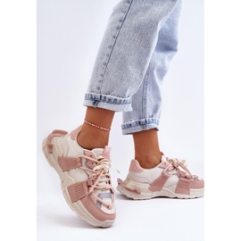 Sports Shoes Model Chillout! BL357P Beige/Pink - Step in style 1