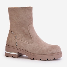 Boots Model Narilie LG866 Beige - Step in style 2