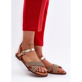 Sandals Model S.Barski MY923 Brown - Step in style 1