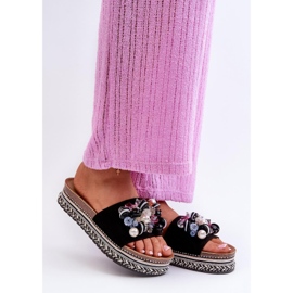 Sandal Flip-flops Model S.Barski HY077 Black - Step in style 1