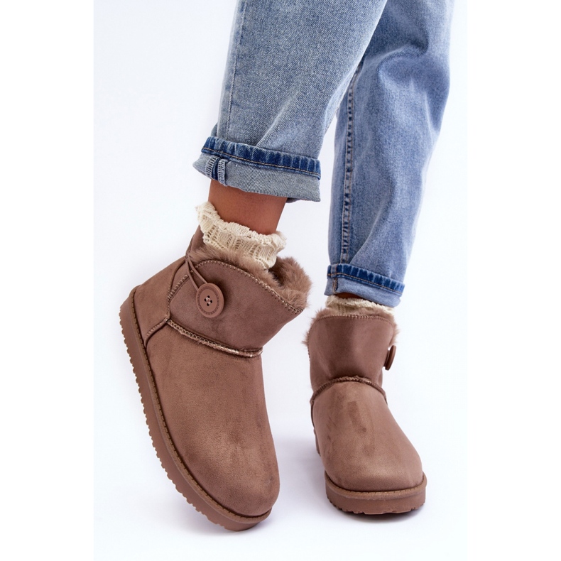 Snow boots Model Siriol VL200P Dark Beige - Step in style 1