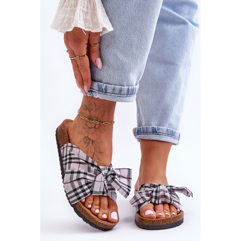 Sandal Flip-flops Model Vero SAR-27 Gray - Step in style grey 1