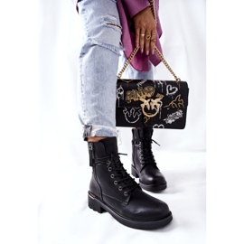 Worker boots Model Maisa 21BT35-4226 Green - Step in style black 1