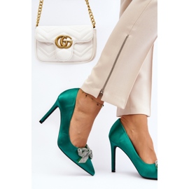 High heels Model Fairine 9563 Green - Step in style 2