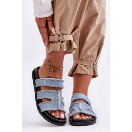 Sandal Flip-flops Model Lamirose H8-523 Blue - Step in style 1