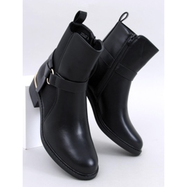 Averill Black women's full-grain Chelsea boots 1