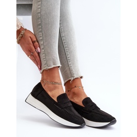 Moccasins Model Inesqua 22-325 Black - Step in style 1