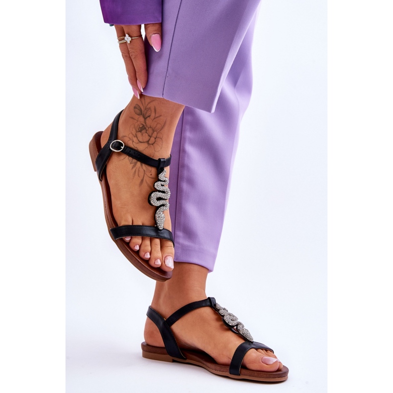 Sandals Model S.Barski KV-5541-42 Black - Step in style 2