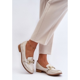 Moccasins Model Zazoo 2880/004 Gold - Step in style yellow 2