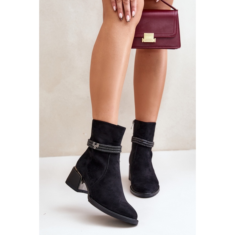 Model Da MR880-027 Black boots - Step in style 1