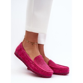 Moccasins Model S.Barski LR755 Fuchsia - Step in style pink 1