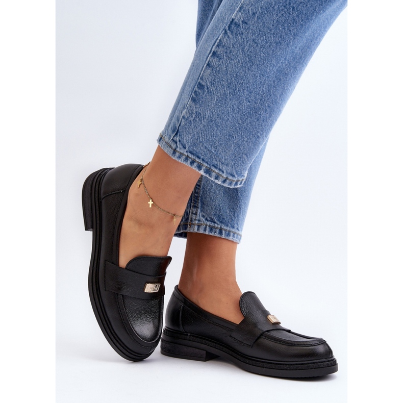 Moccasins Model Zazoo 20165 Black - Step in style 2