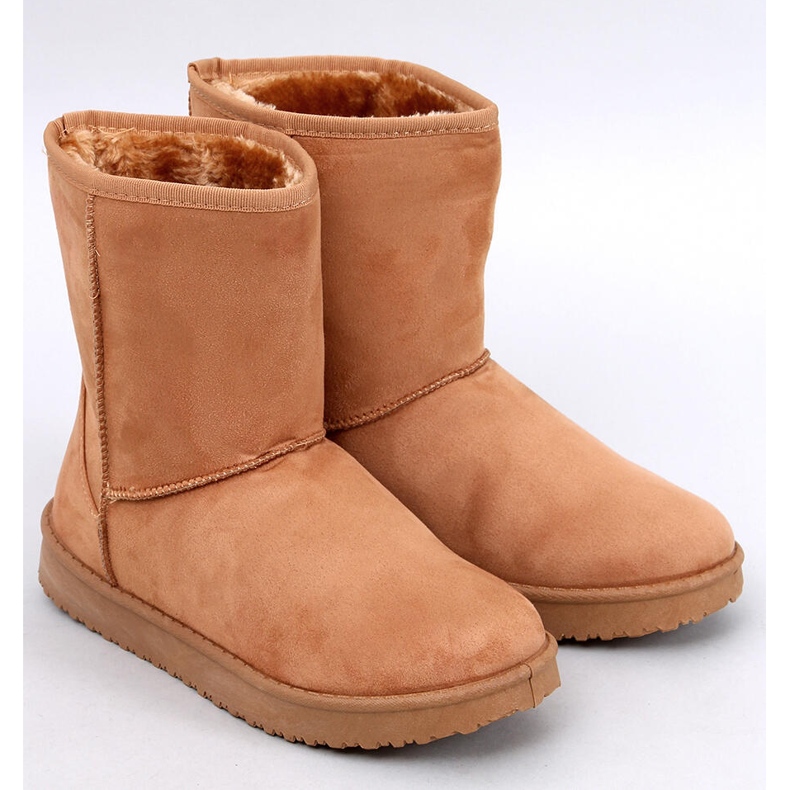 Classic Delaney Camel snow boots brown 1